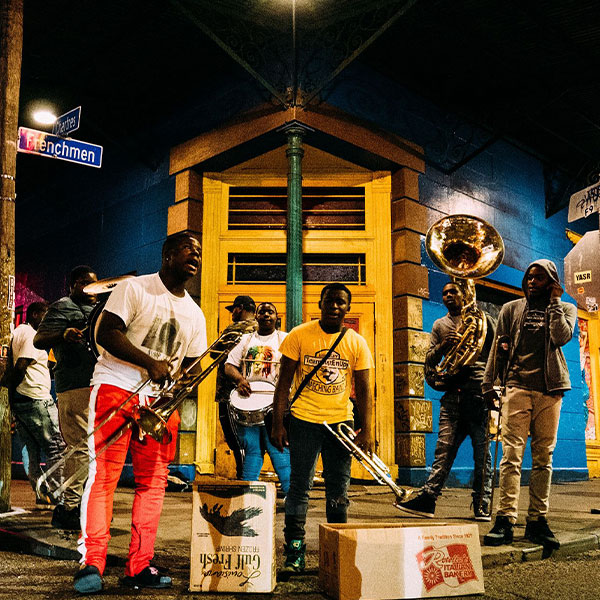 circuit louisiane sur un air de jazz états-unis