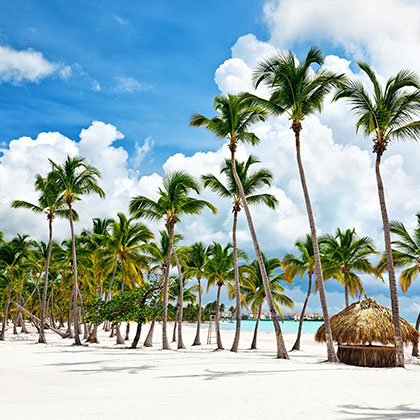 îles zone République dominicaine