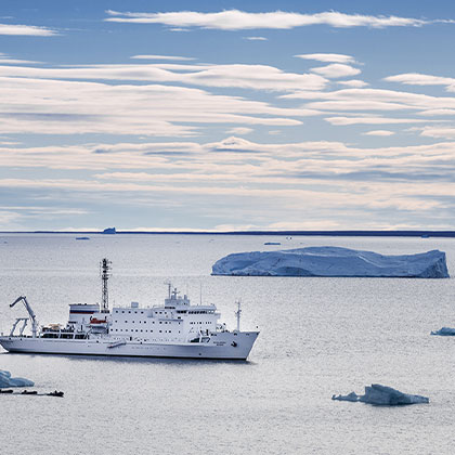 Terres polaires zone Arctique