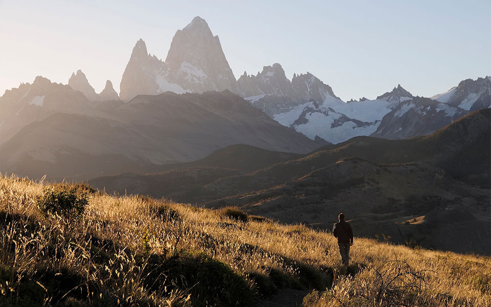 Voyageur à El Calafate
