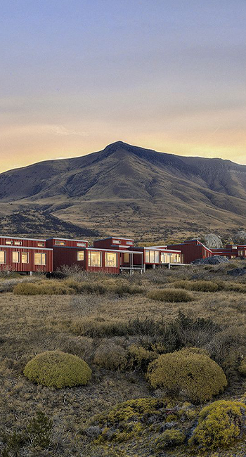 vue extérieure sur l'hôtel Explora El Calafate