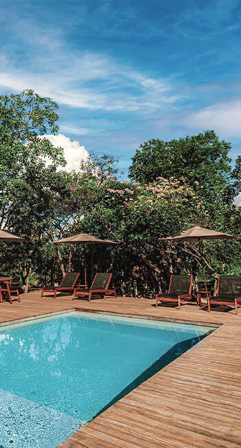 Pousada Trijunção - hôtel de charme avec piscine dans le Cerrado