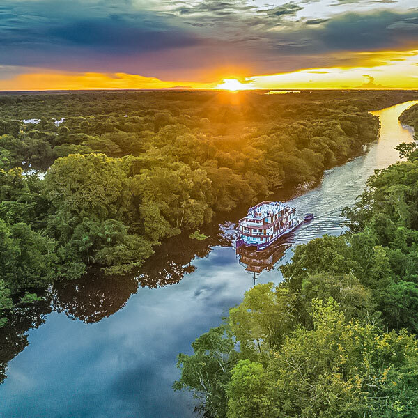 croisière sur l'amazone - bateau La Jangada