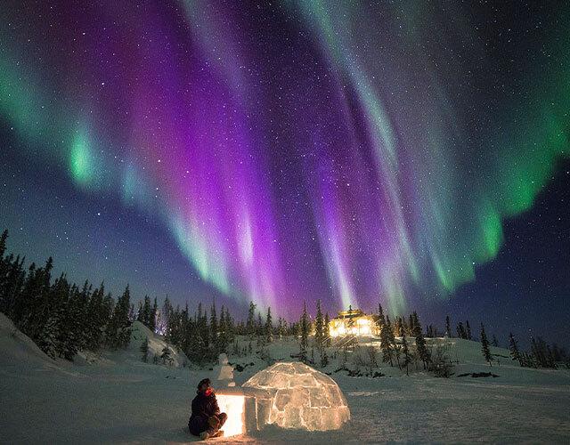 aurores boreales blachford lodge