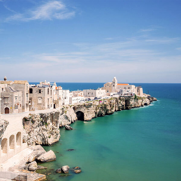 circuit Pouilles talon de la botte - sous le soleil de Vieste en Italie du Sud