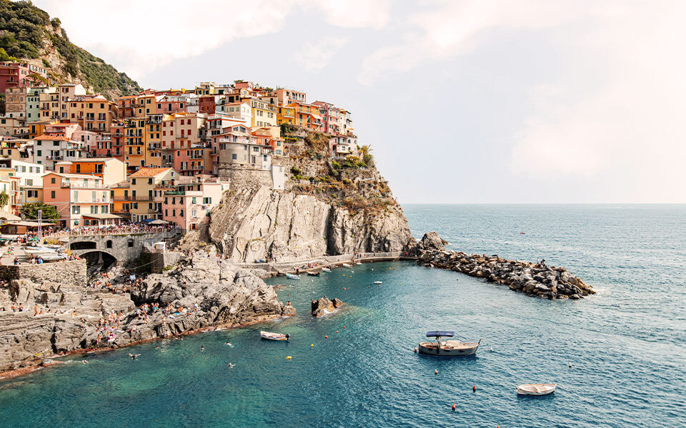 le village coloré de Manarola dans les Cinque Terre