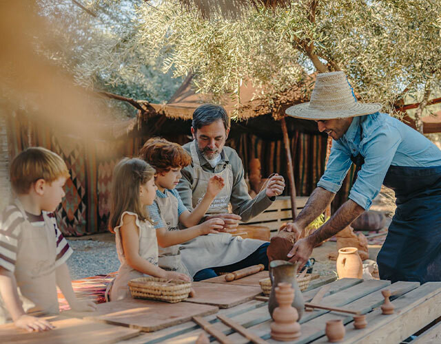 Poterie au Fairmont Royal Palm Marrakech