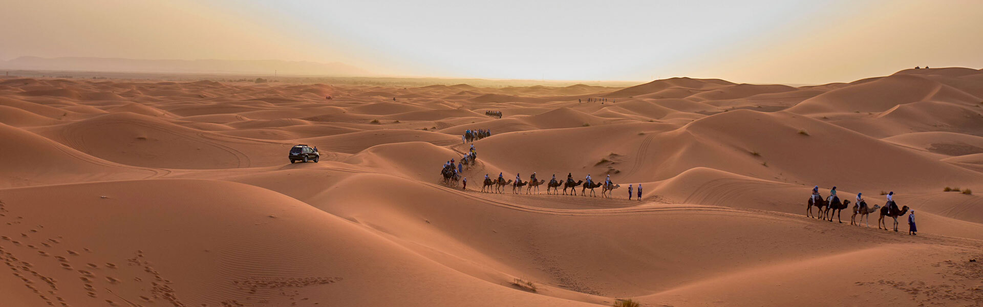 voyage dans les dunes du Sahara