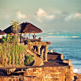 Temple en bord de mer à Bali