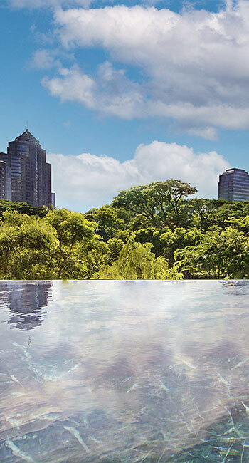 Piscine à débordement du Kimpton Maa-Lai Bangkok