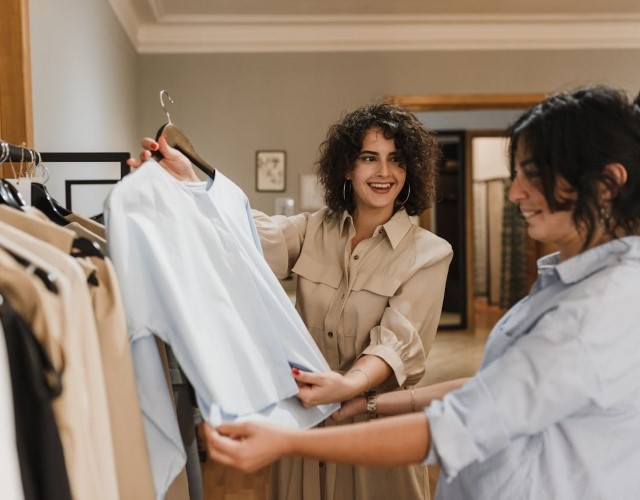 shopping avec un personal shopper